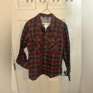 Stio - Men’s Hutkeeper Flannel, Color Red Plaid